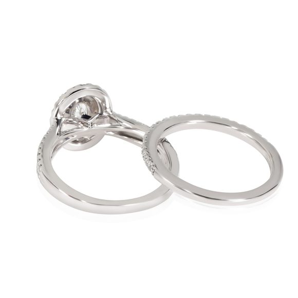 Vera Wang Love Diamond Wedding Set in 14k White Gold I SI2 1.25 CTW - Picture 4 of 4